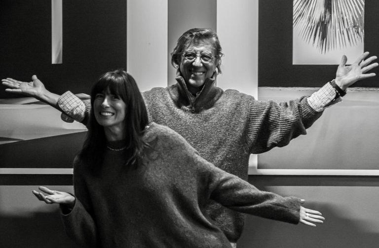 Sandra Zobel y Pío Cabanillas en IMARA Studio